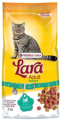 Sausas kačių maistas Versele-Laga Lara Adult Indoor Anti-Herball Chicken & Duck, vištiena/antiena, 2 kg
