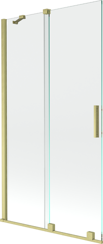 Vannas siena Mexen Velar II, 100 cm x 150 cm, brushed gold krās./rūdītais