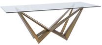 Stalas Modern Aston, skaidri sp./vario sp., 200 cm x 100 cm x 76 cm