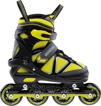 Riedučiai CoolSlide Butters YB L, juoda sp./žalia sp., 39-42