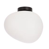 Prekė su pažeista pakuote. Šviestuvas lubų Candellux Lighting Stones, E27, 1 x 40 W, balta sp.