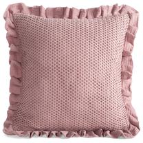 Dekoratyvinės pagalvėlės užvalkalas Muslin JA214-03, rožinė sp., 45 cm x 45 cm