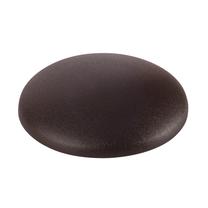 Durų atrama 2240-07, 1 cm, Ø 4 cm, plastikas, ruda sp.