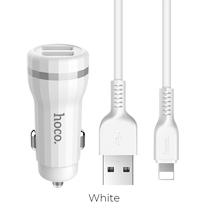 Automobilinis įkroviklis Hoco Z27, 2 x USB, 12 W