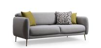 Sofa Hanah Home Sevilla 560ARE1311, pilka sp., 98 x 214 cm x 85 cm