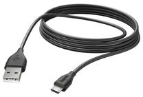 Laidas Hama, Micro USB/USB 2.0 Type A, juoda sp.