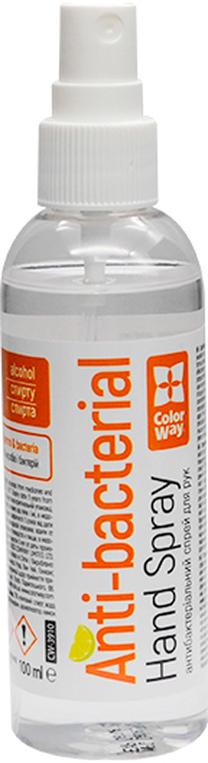 Roku dezinfekcijas līdzeklis Colorway Anti-Bacterial Hand Spray CW-3910, 100 ml