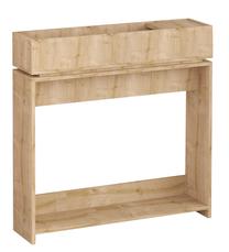 Konsoles galds Kalune Design Puppa, ozola krās., 100 cm x 25 cm x 100 cm