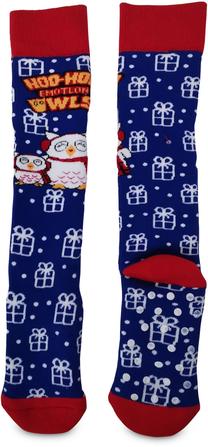Bērnu zeķes Dormeo Emotion Owl Winter 110075138, zila krās., 27 - 31