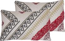 Декоративная подушка Beliani Betula, многоцветный, 50 см x 30 см, 2 шт.