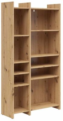 Knygų lentyna Benny, artisan oak sp., 155.5 cm x 80 cm x 32 cm
