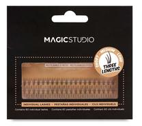 Накладные ресницы Magic Studio Individual False Eyelashes Mix 2481-29635, 60 шт., черный цв.