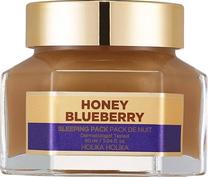 Veido kaukė Holika Holika Honey Blueberry Sleeping Pack, 90 ml