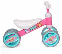 Vaikiškas dviratis, vaikų Seven Paw Patrol, balta sp./rožinė sp./turkio sp., 12"