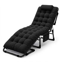 Lauko gultas ChillWell Dream, juoda sp., 193 cm x 67 cm x 40 - 75.5 cm