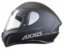 Motocikla ķivere Axxis Draken Solid V2, XL (61-62 cm), melna krās.