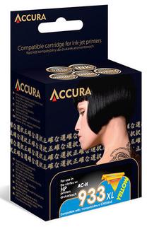 Rašalinio spausdintuvo kasetė Accura 933 XL, geltona sp.