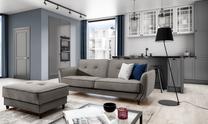Sofa Bellis Riviera 91, pilka sp., 90 x 220 cm x 83 cm