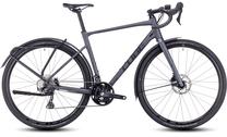 Dviratis gravel Cube Nuroad Race FE, 28 ", XS rėmas, juoda sp./pilka sp.