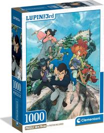 Dėlionė Clementoni Lupin III 37068, 70 cm x 50 cm, 1000 vnt., įvairių spalvų