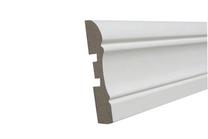 Durvju stendere, 220 cm x 7 cm x 1.2 cm, balta krās.