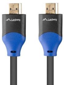 Kabelis Lanberg Premium High Speed HDMI HDMI, HDMI, 1.8 m, zila krās./melna krās.