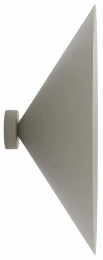 Valgusti seinale Emibig Mono K1L, E14, 1 x 10 W, valge v./beež v. / beež v., 50 x 50 cm