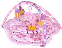 Коврик для занятий спортом SunBaby, 85 см x 85 см, розовый цв.
