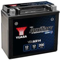Akumuliatorius Yuasa YBXAX14, 12 V, 12 Ah, 200 A