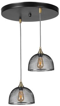Valgusti rippuv Opviq Chandelier Rota 8722-2, E27, must v. / must v.