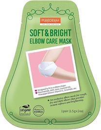 Kūno kaukė Purederm Soft & Bright Elbow Care, 2 vnt.