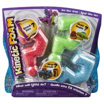 Spin Master Kinetic Foam 3-Pack Red/Green/Blue