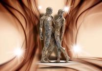 Fototapetas Artgeist Stone Couple, 315 cm x 450 cm