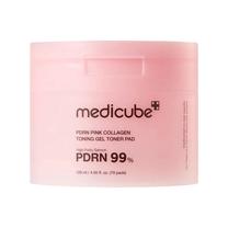 Sejas tīrīšanas spilventiņš. Medicube PDRN Pink Collagen Toning Gel, 70 gab.
