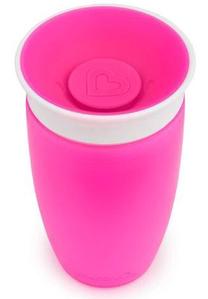 Vaikiškas puodelis Munchkin Mug 360, 296 ml, 6+ mėn., plastikas, rožinė sp.