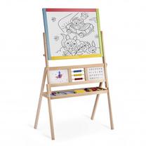 Zīmēšanas tāfele Double Sided Board, 104 cm, brūna krās./balta krās./melna krās.