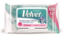 Mitrais tualetes papīrs Velvet, 3 sl, 48 gab.