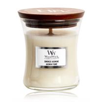 Žvakė, aromatinė WoodWick Smoked Jasmine, 30 h, 85 g, ruda sp.