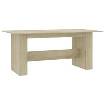 Stalas VLX 800471, ąžuolo sp., 180 cm x 90 cm x 76 cm