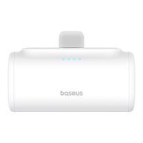 Nešiojamas įkroviklis (Power bank) Baseus Compact IP, 5000 mAh, 20 W, balta sp.