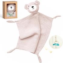 Mīļlupatiņa, lācis Momcozy, rozā krās.