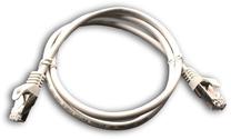 Сетевой кабель Datacom RJ-45, RJ-45, 1 м, серый цв.