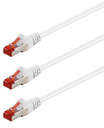 Laidas Goobay RJ-45 8P8C, RJ-45 8P8C, 2 m, balta sp.