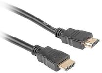 Vads Natec HDMI-A 19 pin male, HDMI-A 19 pin male, 1 m, melna krās.