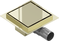 Dušo latakas Mexen Flat, 12 cm