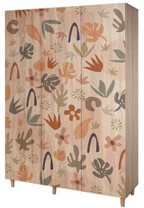Spinta Kalune Design Lena 906, ruda sp., 52 cm x 135 cm x 192 cm