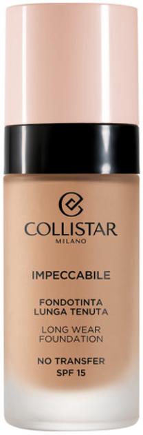 Makiažo pagrindas Collistar Impeccable Long-Lasting, SPF 15, 5n, 30.0 ml