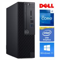 Stacionarus kompiuteris Dell, atnaujintas Intel Core i7-9700, 512 GB, DDR4 16 GB, SSD 512 GB, Intel UHD Graphics 630 Dynamic, Windows 11 Pro OptiPlex 3070