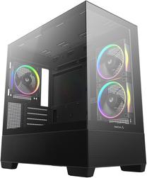 Datora korpuss Deepcool CG380 3F, melna krās.