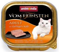 Mitrā kaķu barība Animonda, teļa gaļa/mājputnu gaļa, 0.1 kg